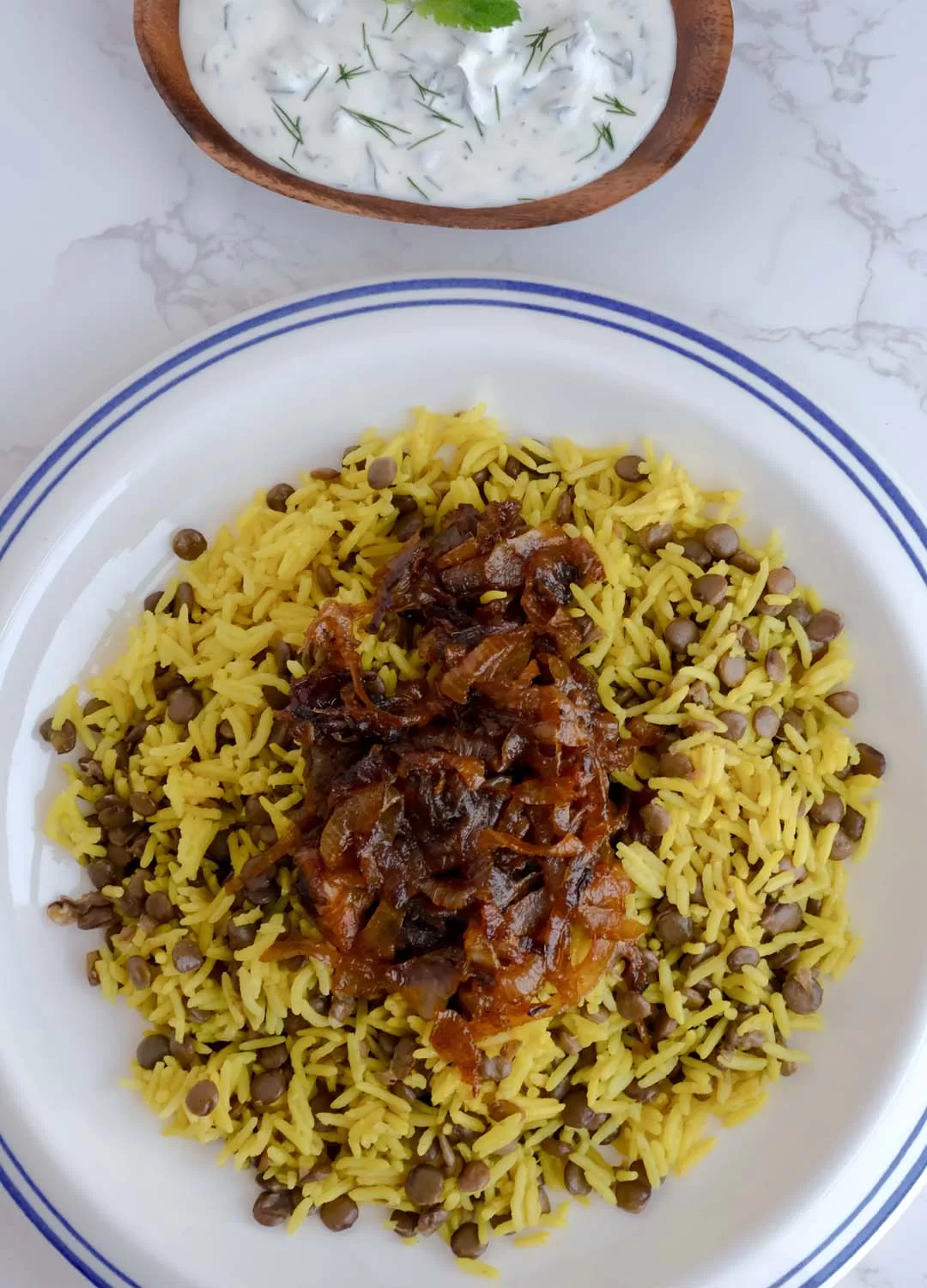 Persian Lentil Rice