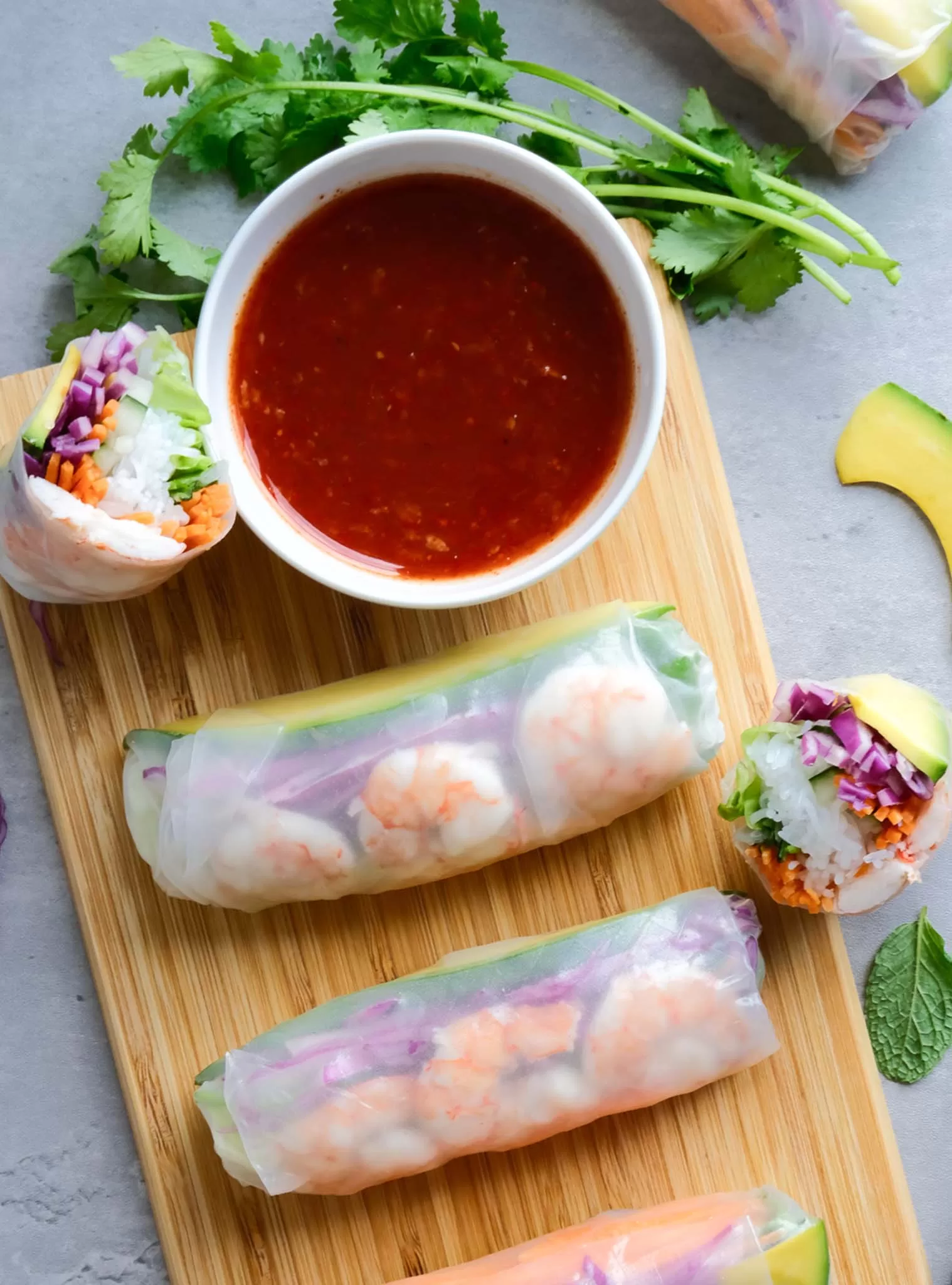 Vietnamese Fresh Salad Roll