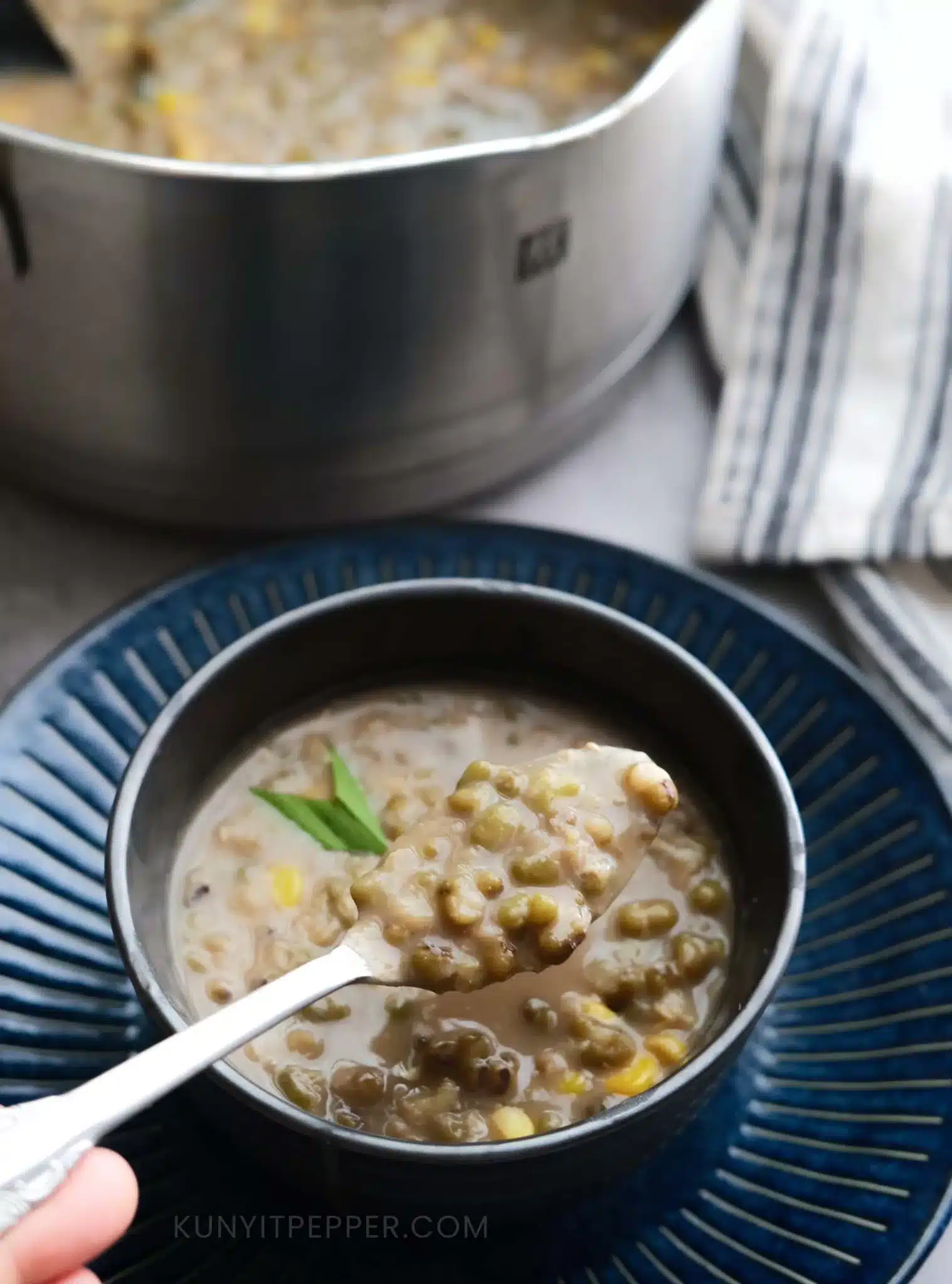 Coconut Milk Mung Bean Dessert