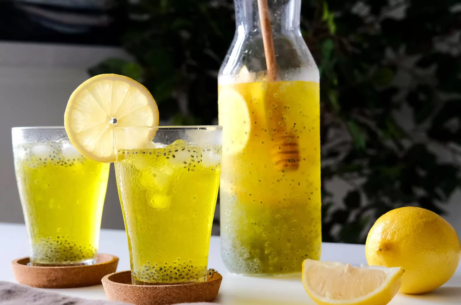 Persian Basil Seed Drink with Honey