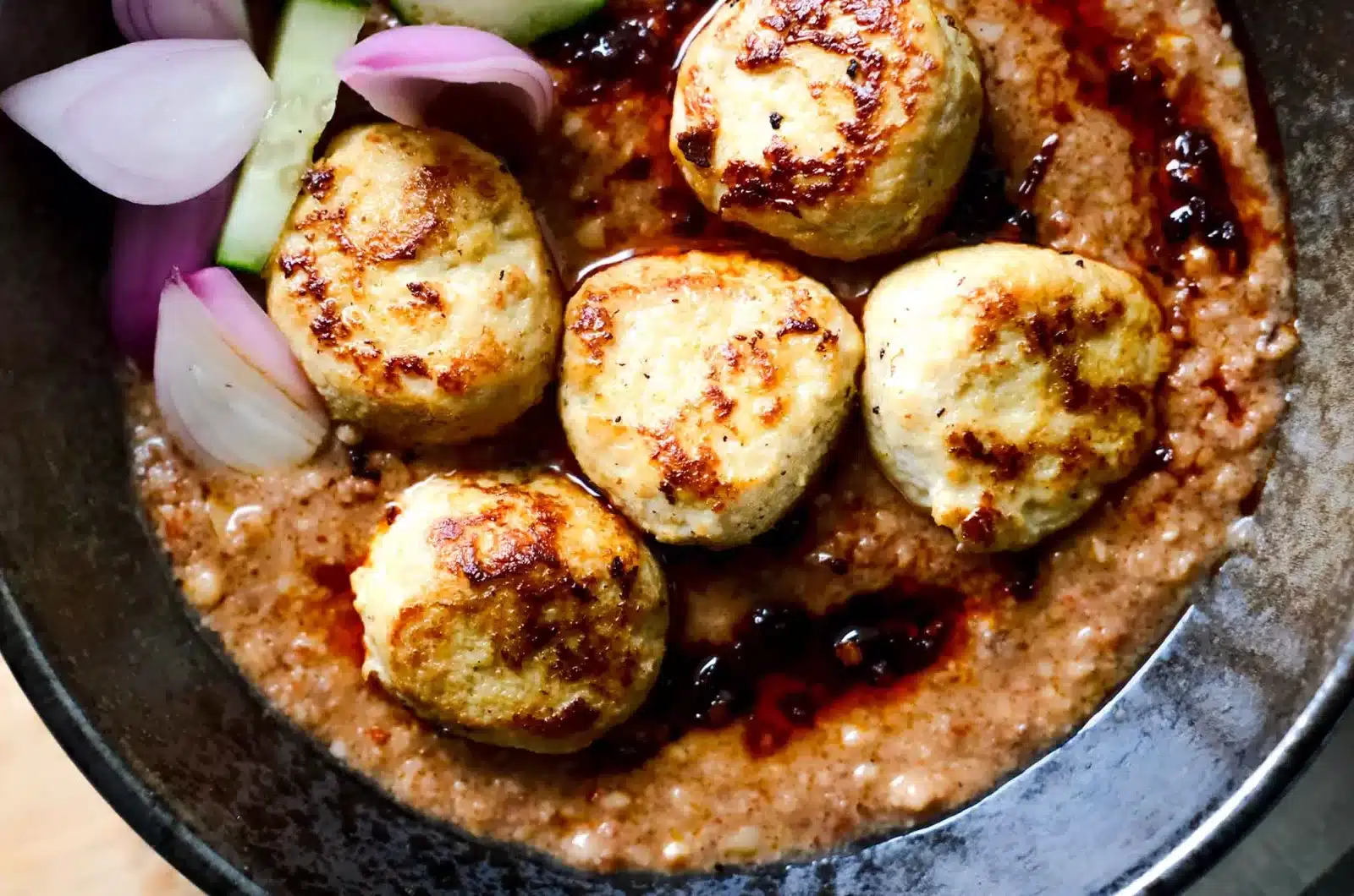 Lemongrass Chicken Meatballs - Ground Chicken Satay