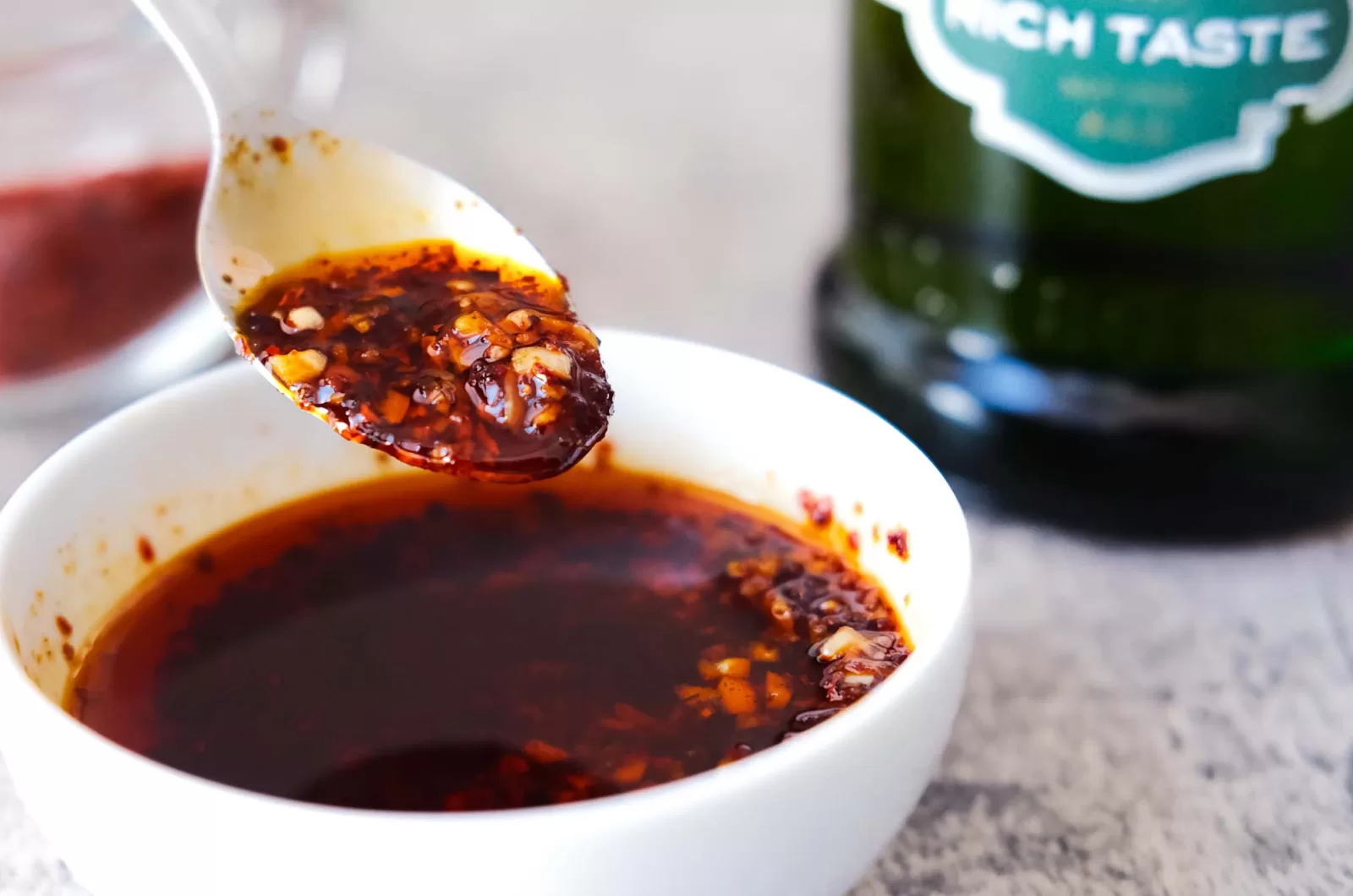 Chili Oil with Olive Oil in 5 minutes