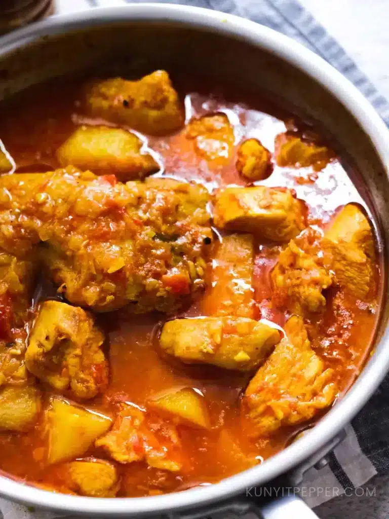 Persian Saffron Chicken with Potato